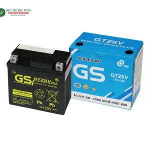 52007 - ẮC QUY (BATTERY) - GS - GTZ6V (12V-5AH)