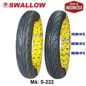 VỎ XE (LỐP) - SWALLOW - 70/90-14 S-222 TL