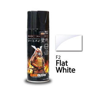 Sơn Xịt SAMURAI - Màu Tiêu Chuẩn - F2 màu trắng mờ