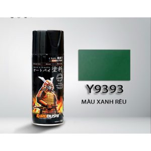 Sơn Xịt SAMURAI - Màu Chuẩn 1* - Y9393* Xanh rêu mờ