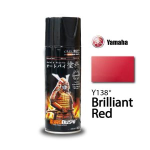 Sơn Xịt SAMURAI - Màu Chuẩn 1* - H138* đỏ candy