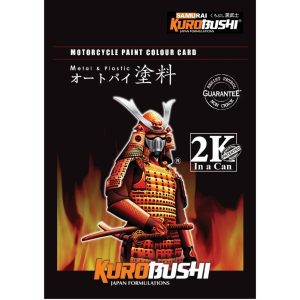Sơn Xịt SAMURAI - Màu Chuẩn 1* - Y3* Bạc Kim Loại